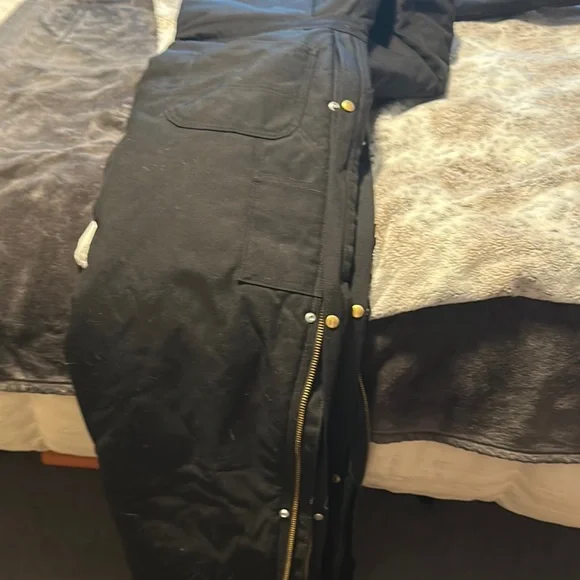 NWOT Carhartt Black Coveralls - Picture 11 of 11
